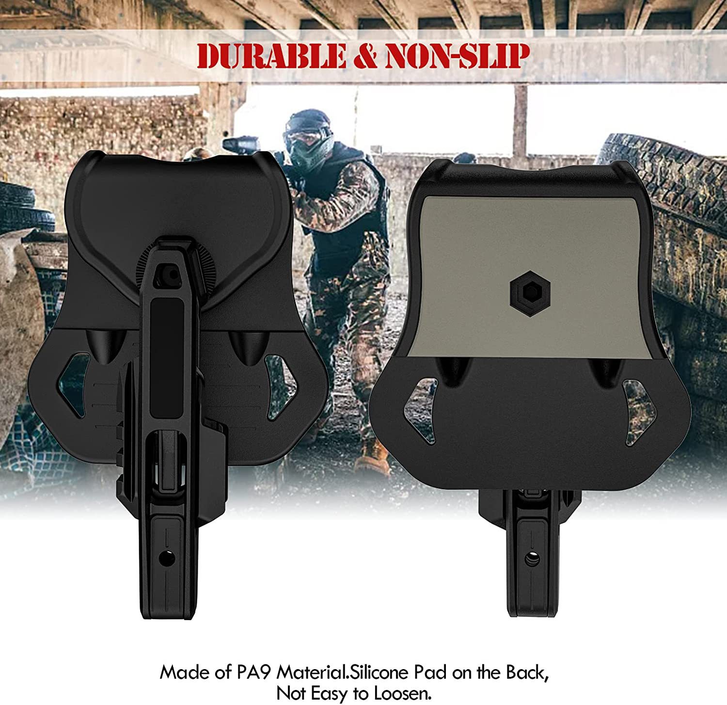 Title 1, Suitable For 9mm SW40 357 Rail Gun Holster