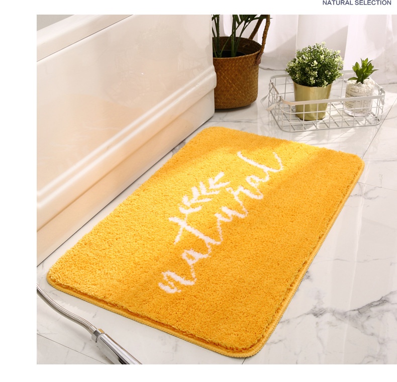 Title 7, Thickened Bathroom Absorbent Floor Mat Carpet