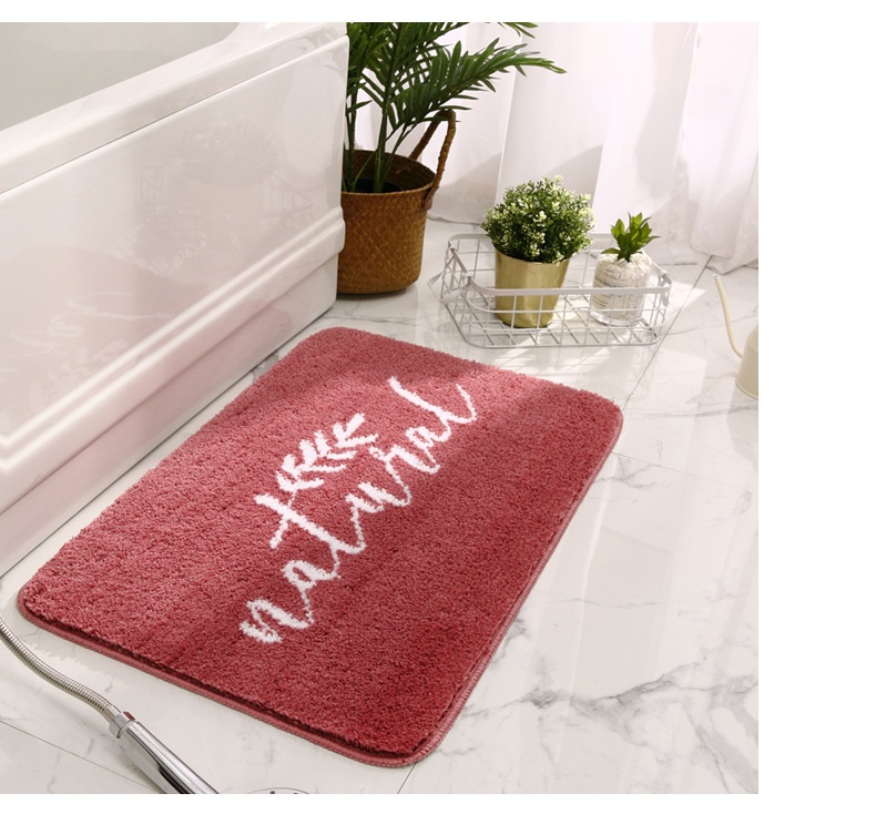 Title 1, Thickened Bathroom Absorbent Floor Mat Carpet