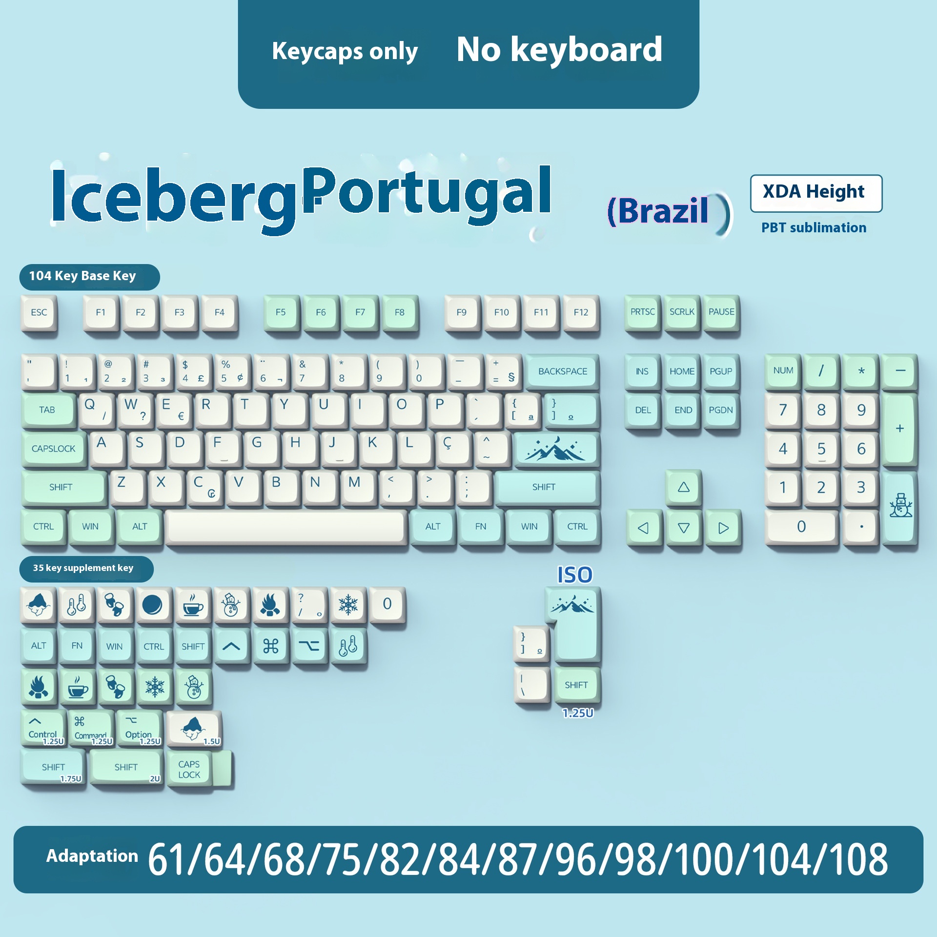 139 Key Iceberg Portuguese