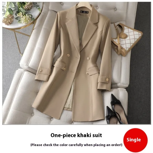 New Casual All matching Little Trench Coat Khaki Trench Coat - Shop at LoveMi