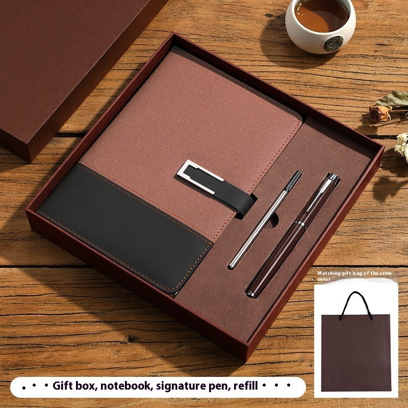 A5 Business Brown Gift Box