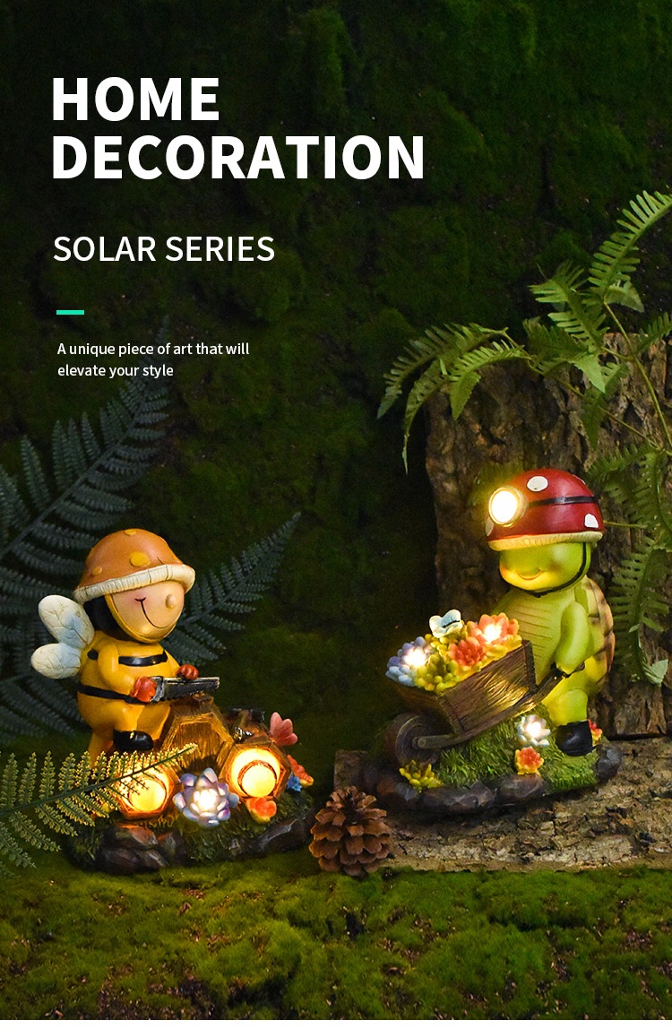 Title 7, Elf Garden Solar Lamp Ornaments