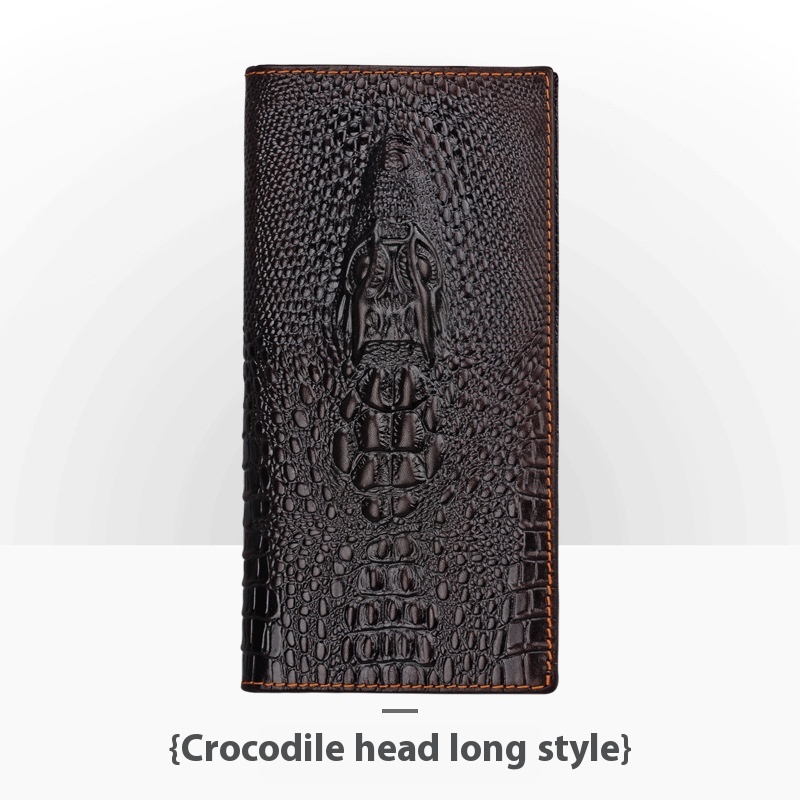 8131 Brown Crocodile Head