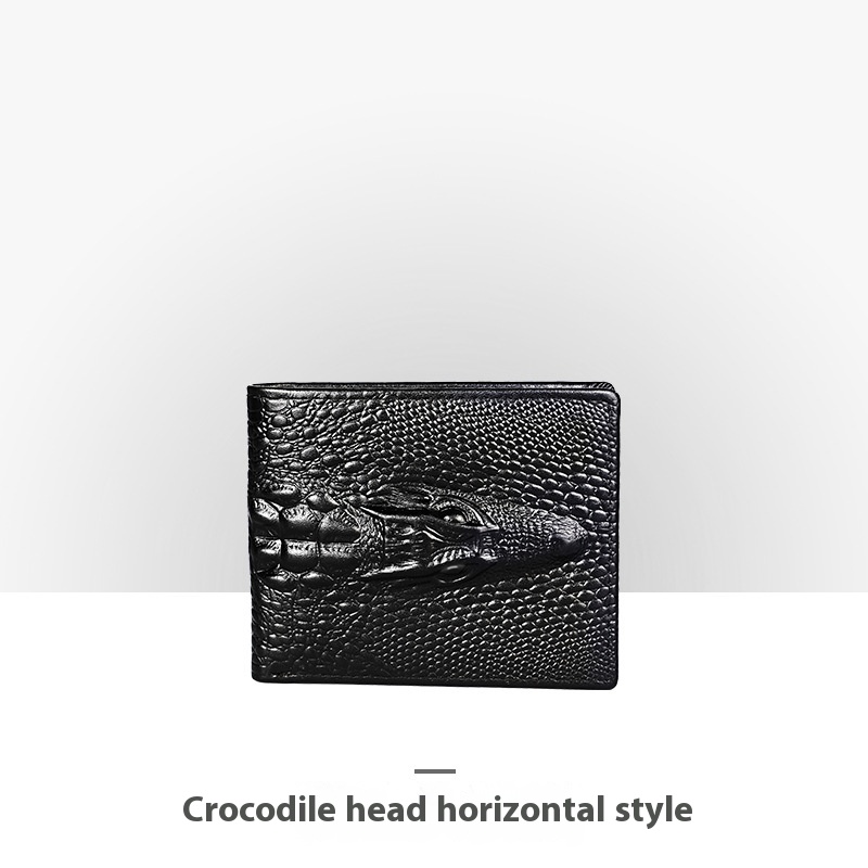 8001 Black Crocodile Head