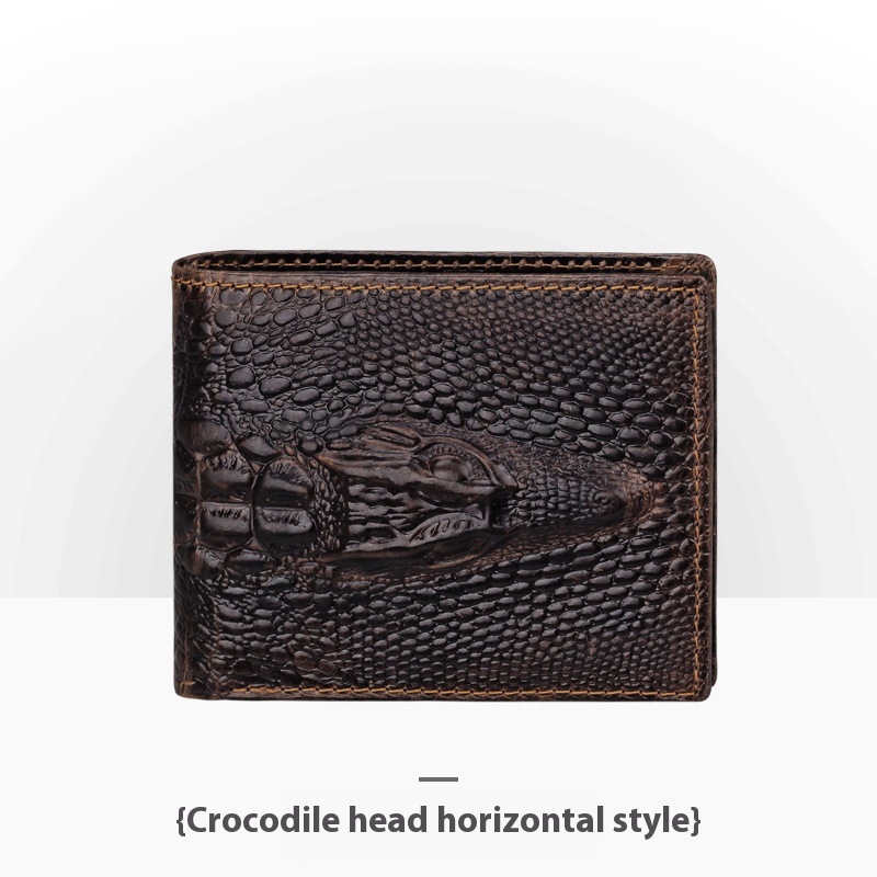 8001 Brown Crocodile Head