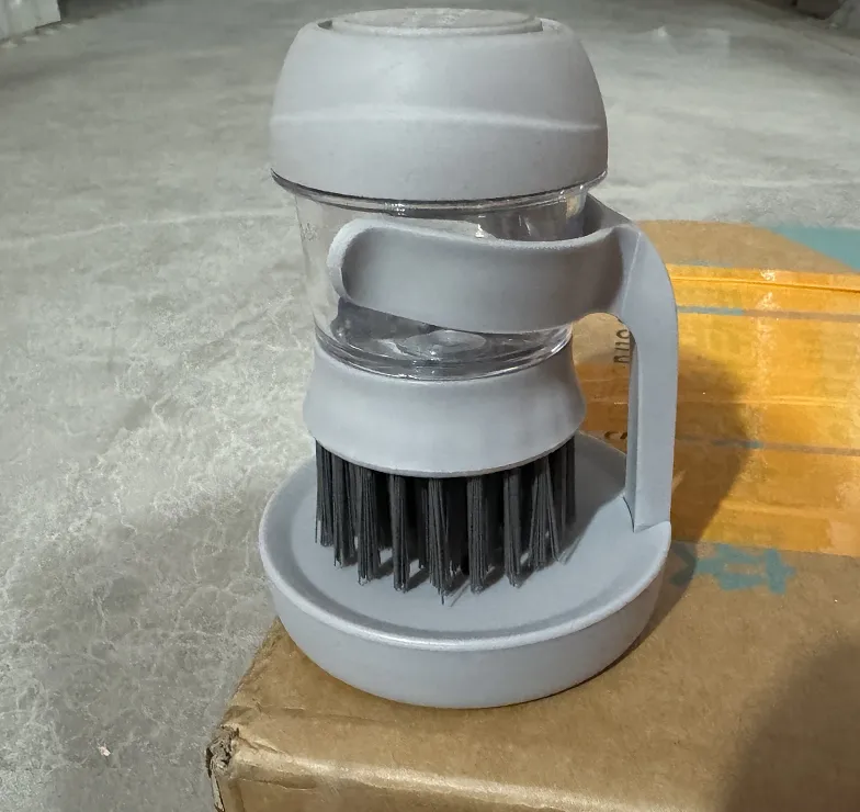 Automatic Liquid Adding Cleaning Brush Multifunctional Kitchen