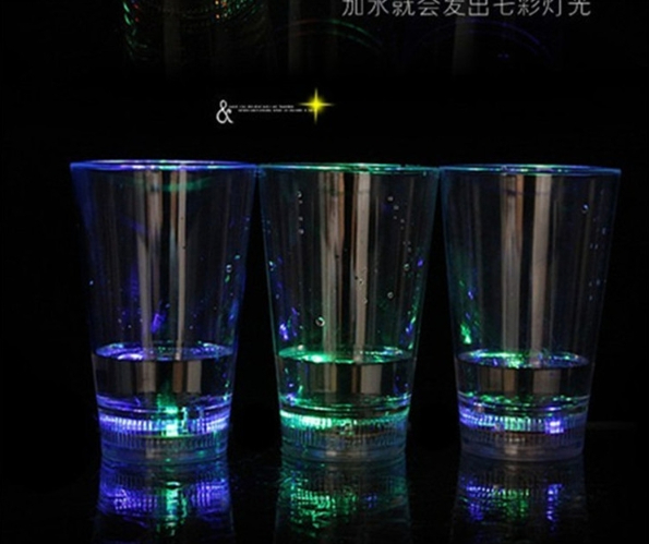 Title 14, Water Sensing Colorful Luminous Coke Cup Creati...