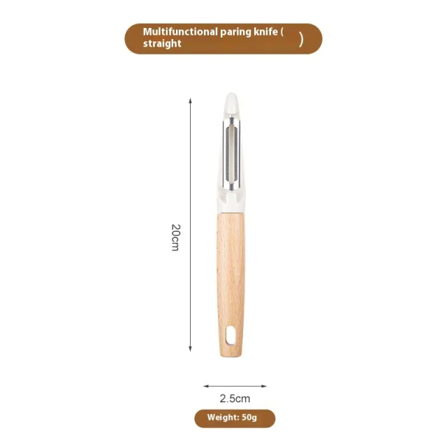 Stainless Steel Peeler Household Peeler Straight Plane - Shop at LoveMi