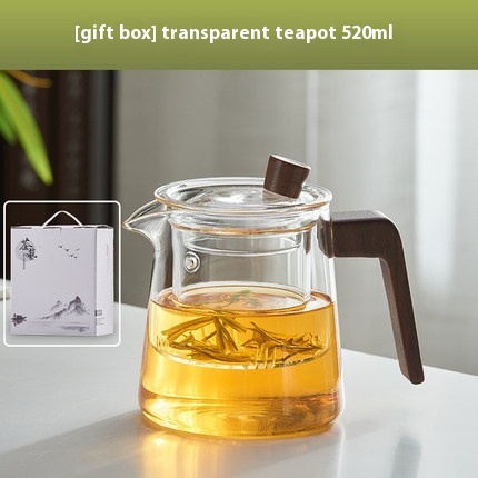 Transparent Teapot 520ml