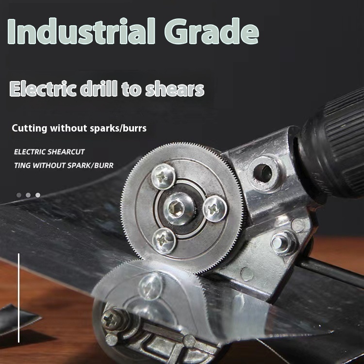 Title 1, Electric Drill Shear Plate Device Metal Plate C...