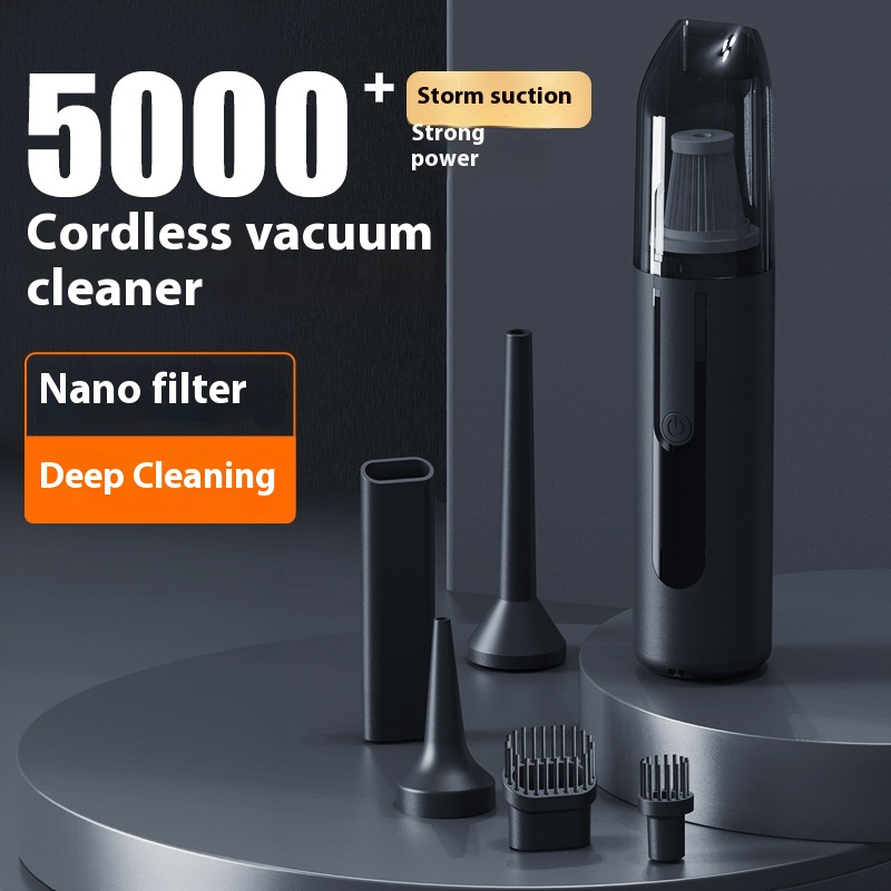 Car Cleaner Wireless Large Suction Blowing And Suction Dual-use Household