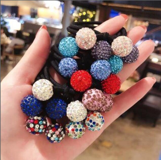 Title 3, Rhinestone Ball Hair Ring Hair Accessories Swe...