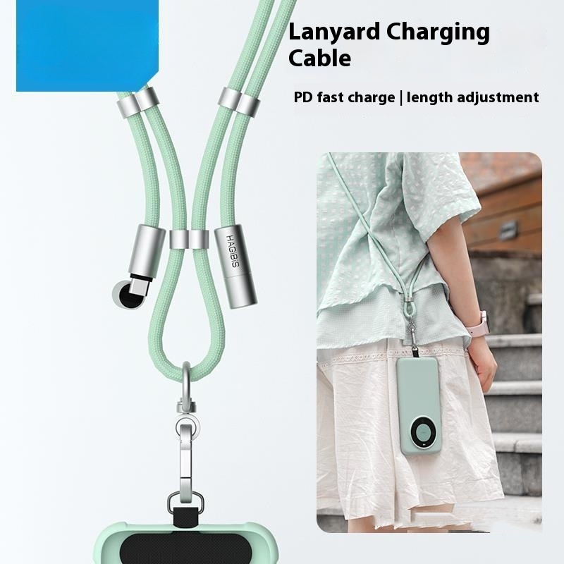 Title 1, Mobile Phone Lanyard Charging Cable Data Cable ...