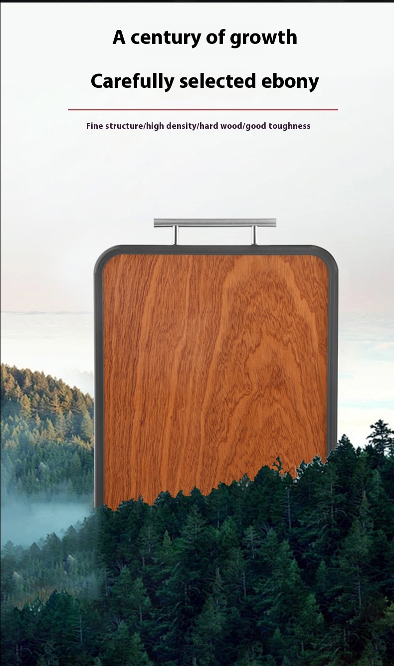 Title 5, Pure Titanium Ebony Cutting Board Antibacterial...