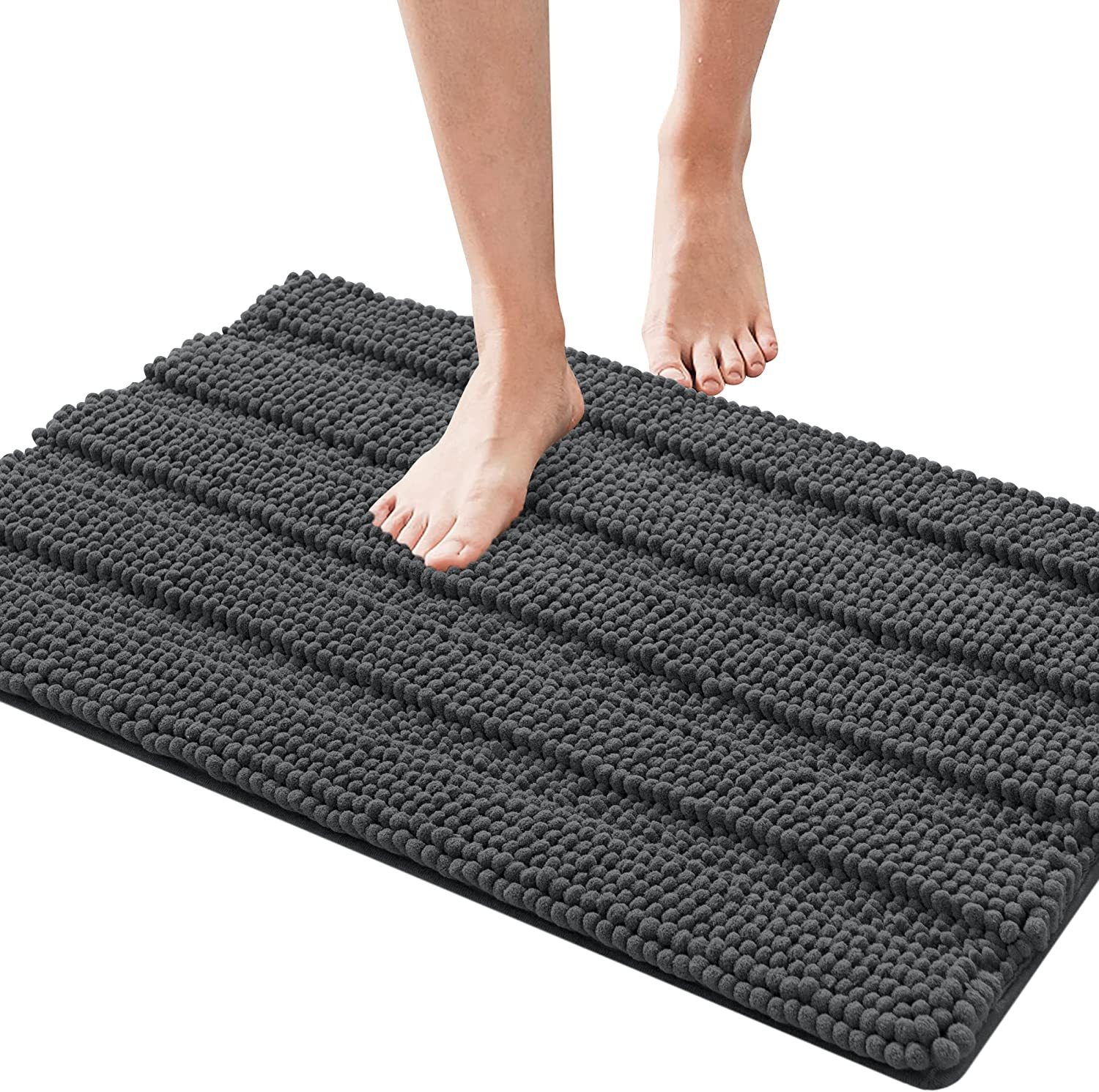 Title 8, Thick And Fine Wool Chenille Floor Mat Absorben...