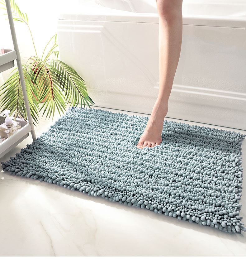 Title 6, Thickened Non-slip Chenille Bathroom Floor Mat....