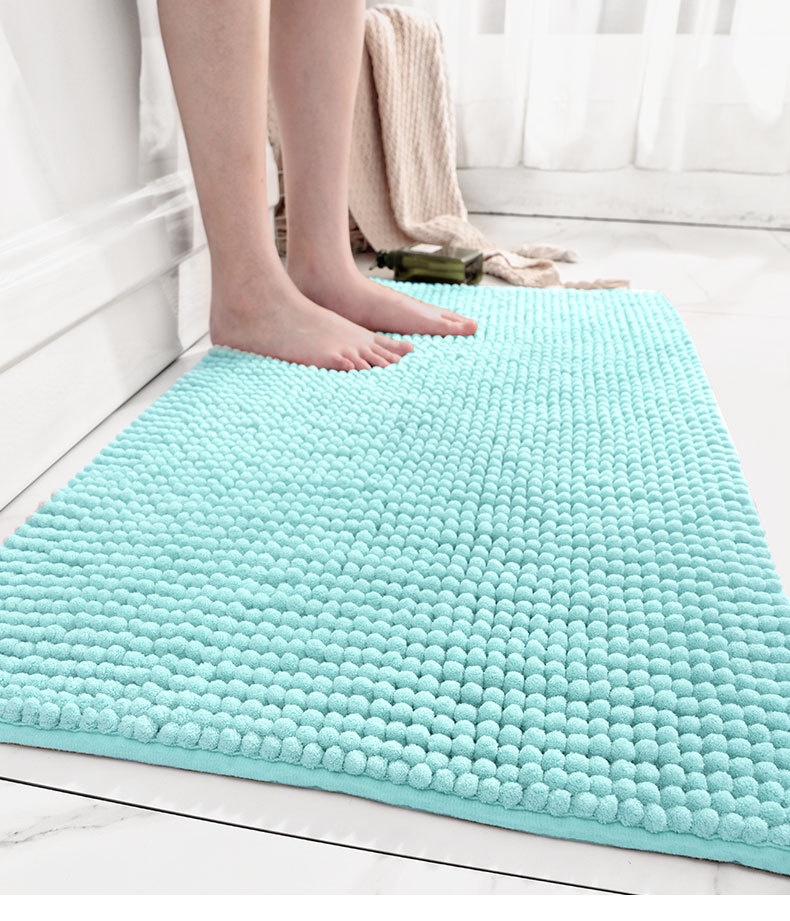 Title 4, Thickened Non-slip Chenille Bathroom Floor Mat....