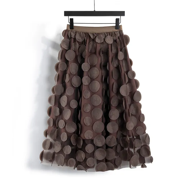 Women's Heavy Industry Retro Line Skirt Maroon - Shop at LoveMi