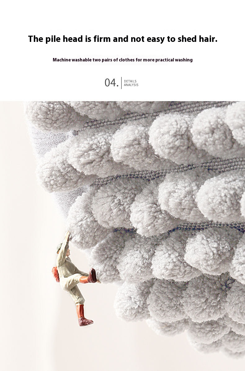 Title 3, Thickened Non-slip Chenille Bathroom Floor Mat....