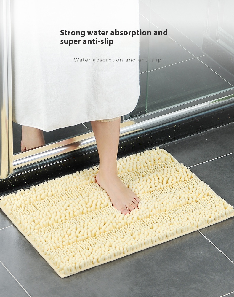 Title 2, Chenille Wool Floor Mat Length And Height