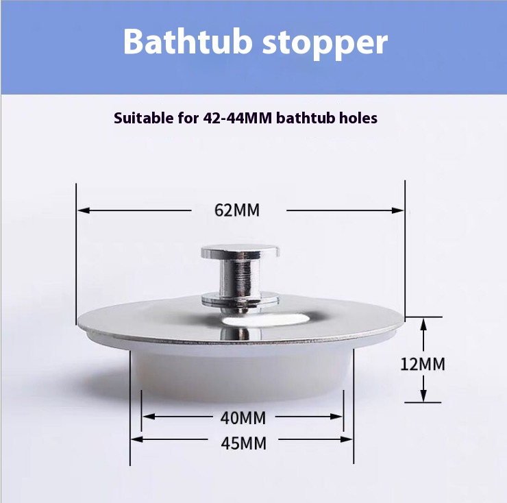 Bathtub sink plug