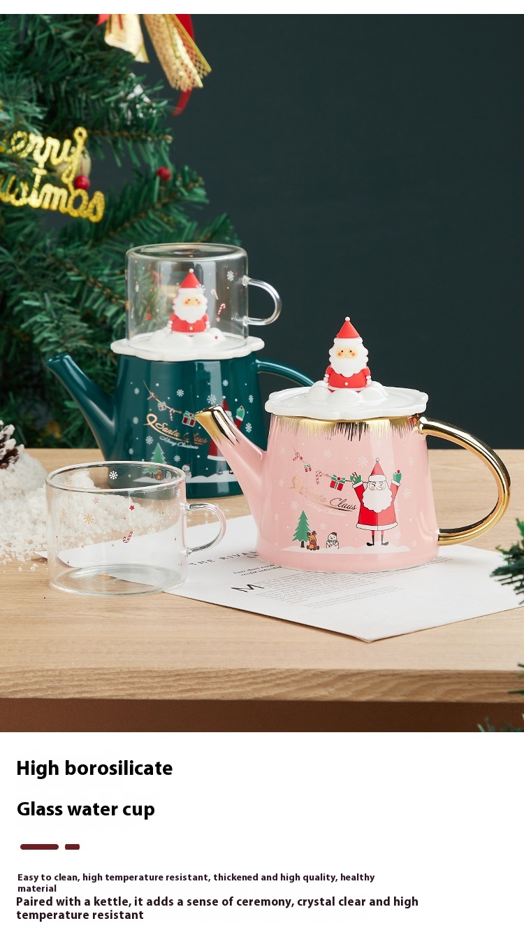 Title 2, Creative Three-dimensional Santa Claus Tea Set ...