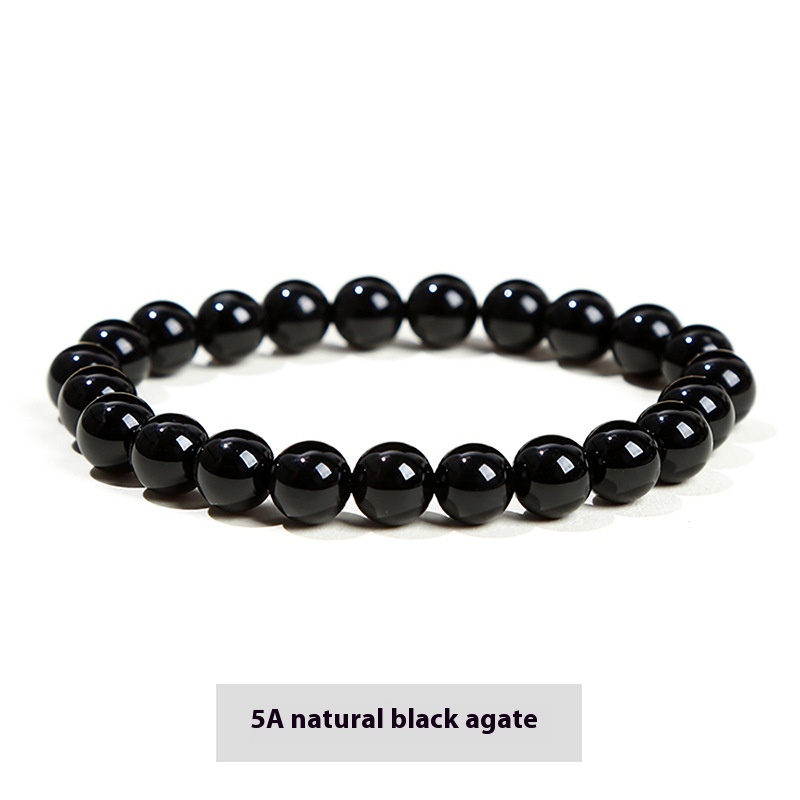 5A Natural Black Agate