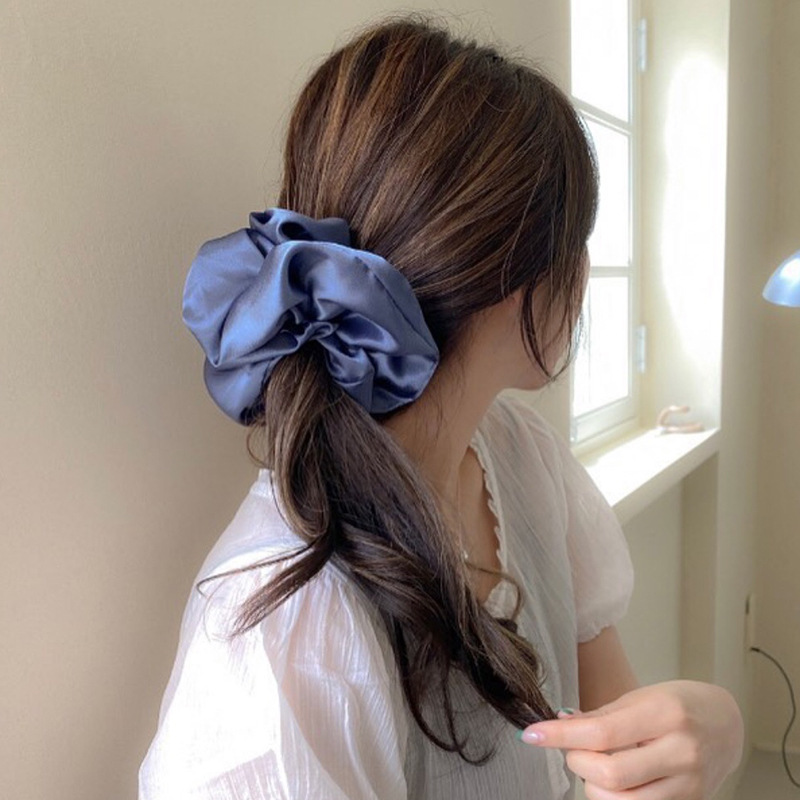 Title 8, Oversized Hair Band Smooth Satin French Style