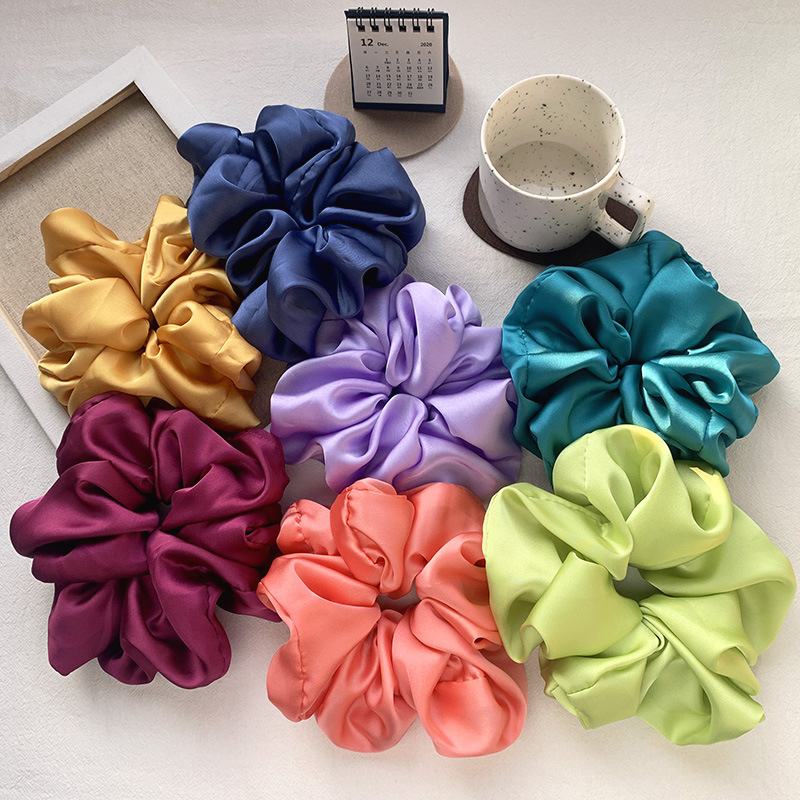 Title 7, Oversized Hair Band Smooth Satin French Style