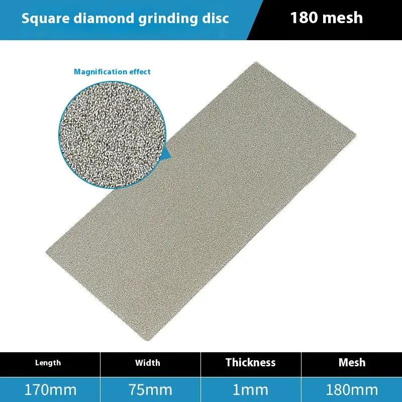 Diamond Grinding Blade Rectangular Silicon Carbide Plate Frosted