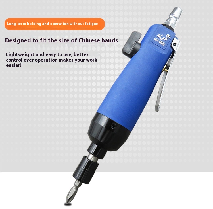 Title 9, Straight 5h Pneumatic Screw Driver Screwdriver