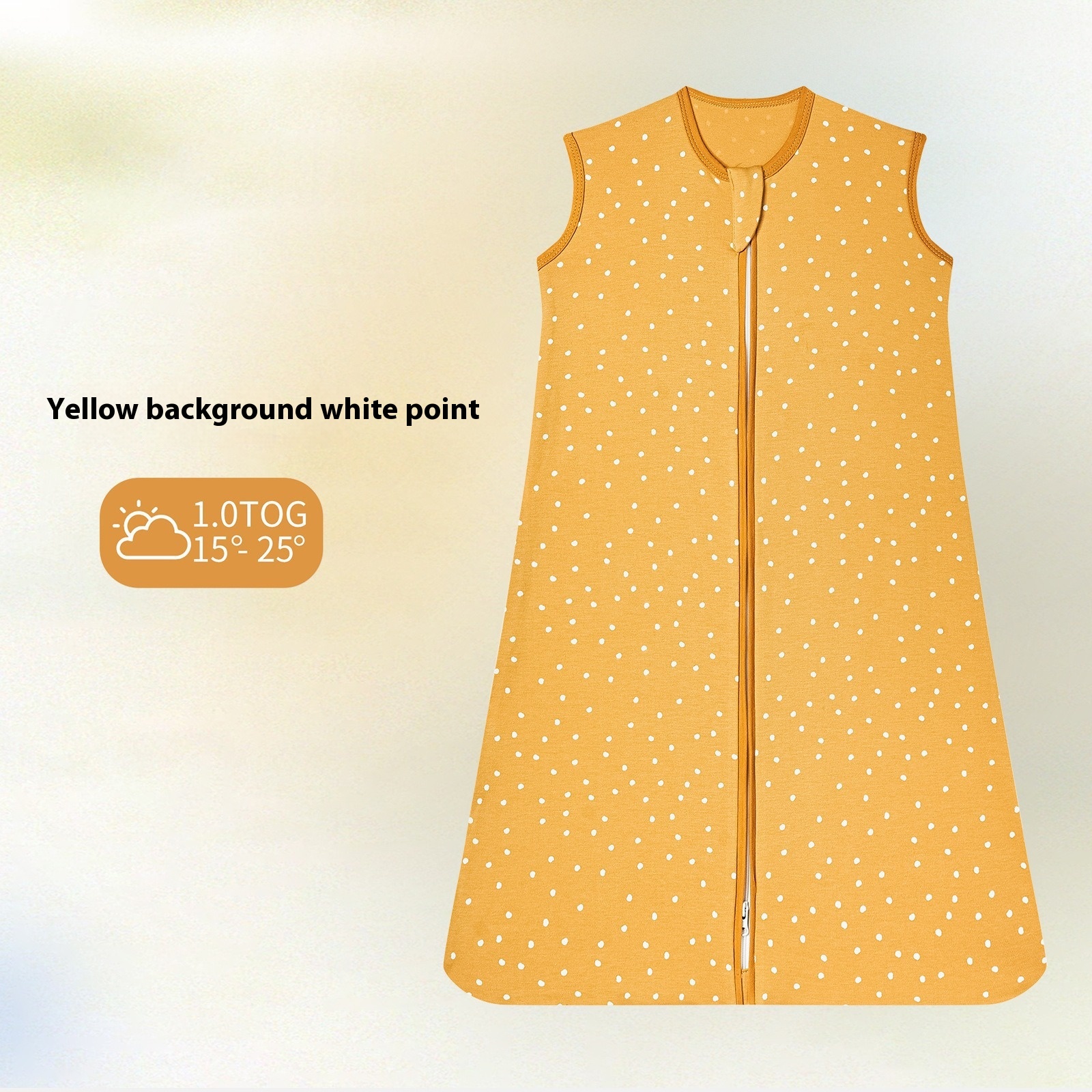 Yellow With Polka Dots
