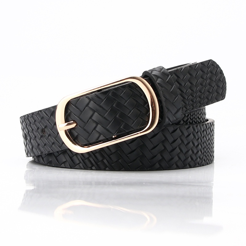 Woven Pattern Black