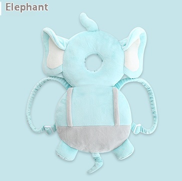 Flannel Blue Elephant