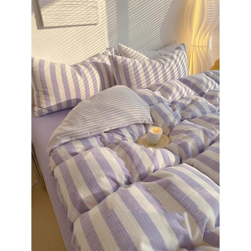 Striped Monet Purple DD