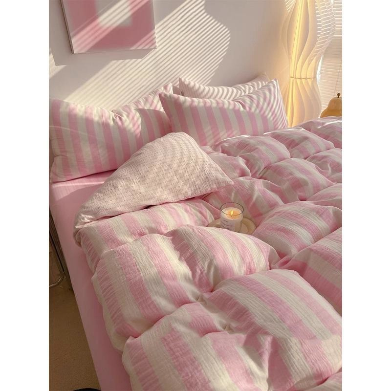 Stripe Peach Pink DD
