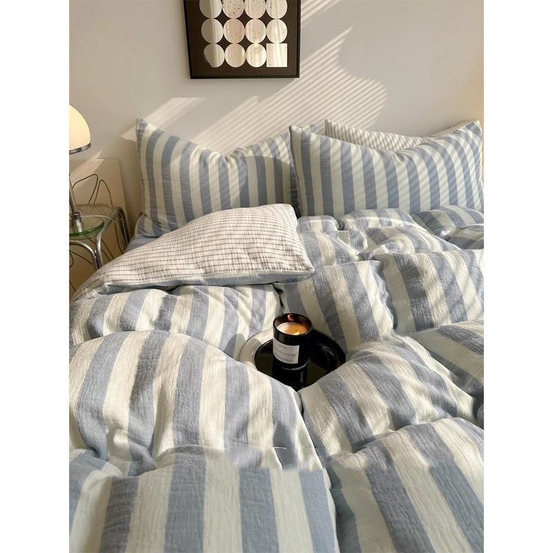 Striped Blue Gray DD