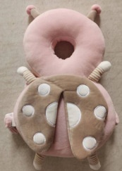 Pink Ladybug Surface Velvet