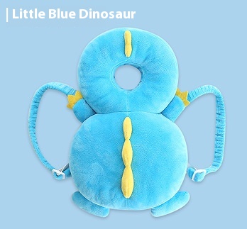 Flannel Blue Dinosaur