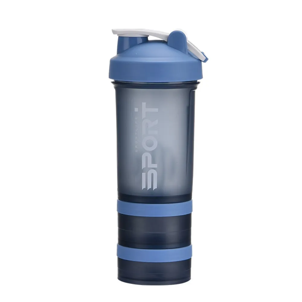 Fitness Protein Powder Cup Water Large Capacity - Blue