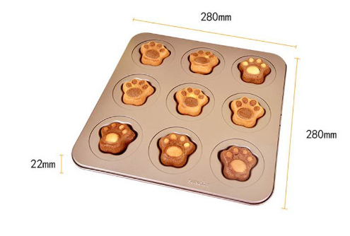9 even cat claw cup