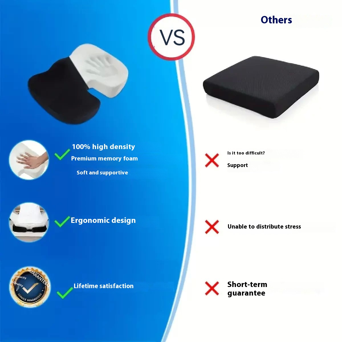 Thickened Cushion Car Heightening Insole