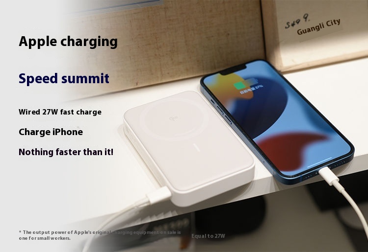 Title 1, Digitalna Magnetna Bežična Power Bank za Mobiln...