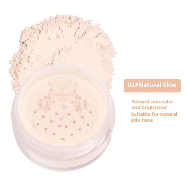 Natural Not Easy To Smudge Cloud Mist Soft Light Filter Face Powder 02 Natural Skin Color - Shop at LoveMi