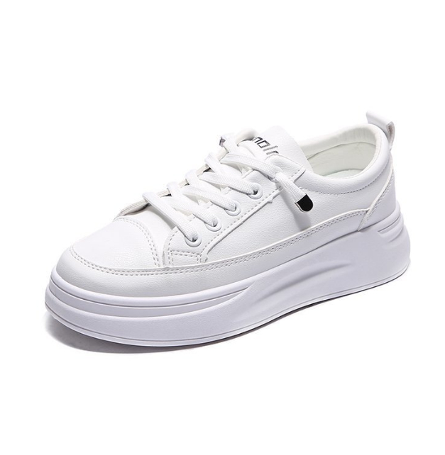 White leather