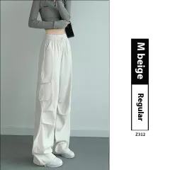 Women's Thickened Straight High Waist Mountaineering Wide Leg Pants - Mi Xing Spring And Autumn - View 1