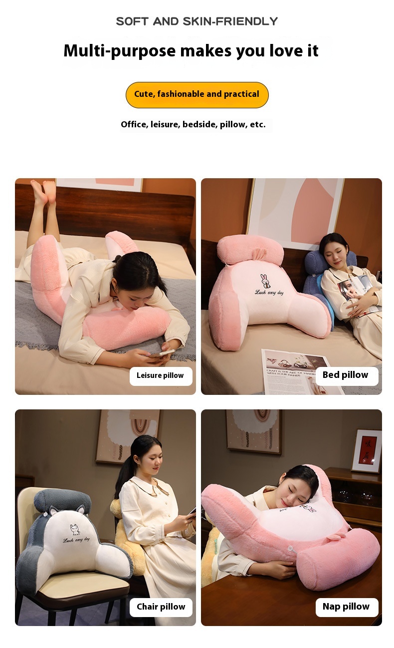 Title 2, Almohada Multifuncional con Soporte para Cuello...