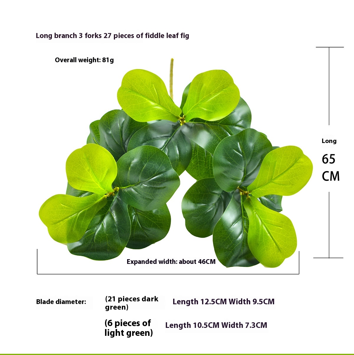 Title 14, Simulation Ficus Lyrata Bonsai Greenery Fake Tr...