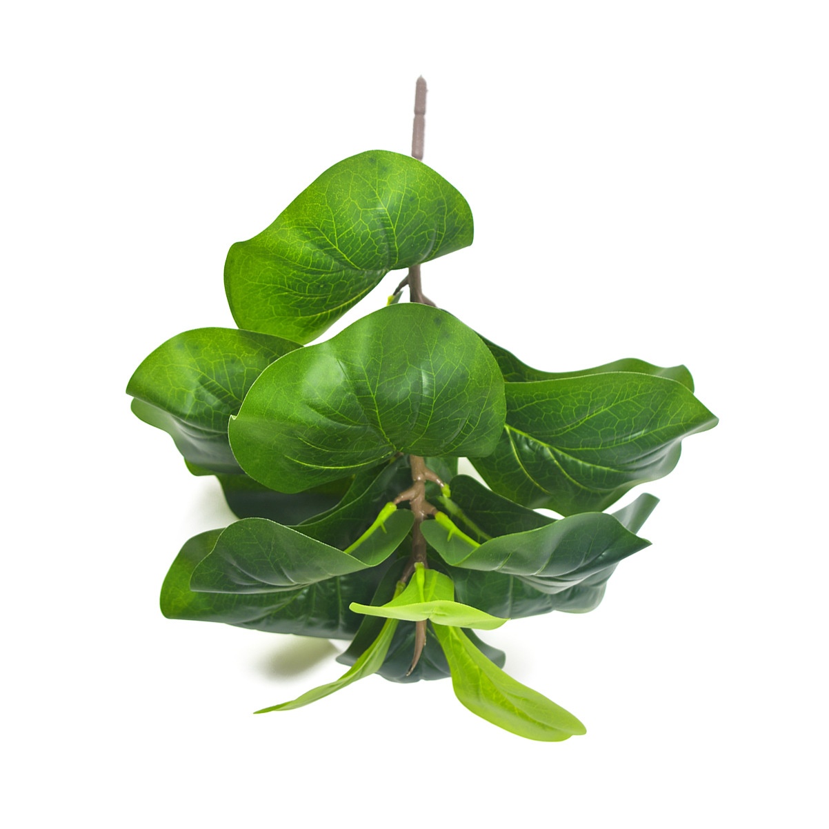 Title 3, Simulation Ficus Lyrata Bonsai Greenery Fake Tr...